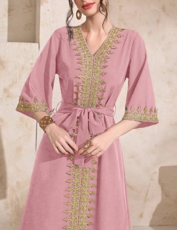 Rochie lunga SHEIN, roz