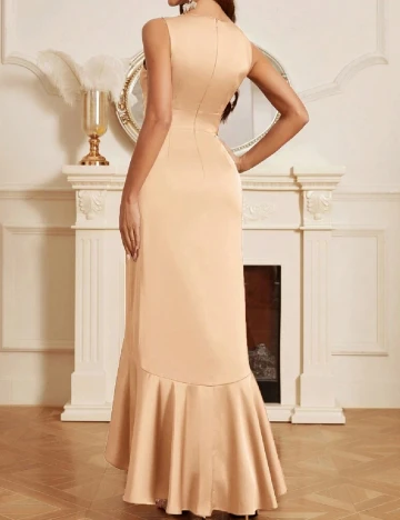 Rochie lunga SHEIN, crem