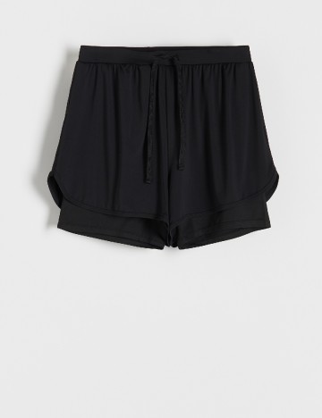 Pantaloni scurti Reserved, negru