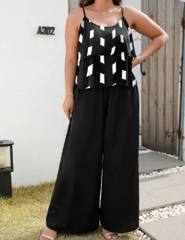 Compleu SHEIN CURVE, negru