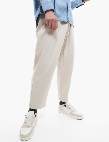 Pantaloni Reserved, crem Crem