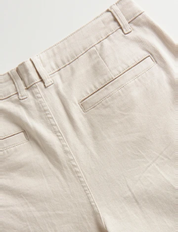 Pantaloni Reserved, crem Crem