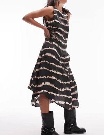Rochie medie Top Shop, negru