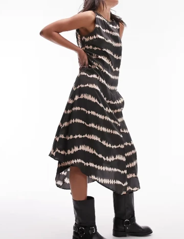 Rochie medie Top Shop, negru