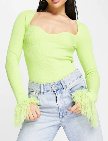 Bluza ASOS, verde Verde