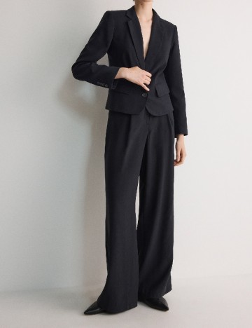 Pantaloni Reserved, bleumarin