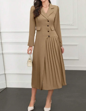 Rochie medie SHEIN, maro Maro