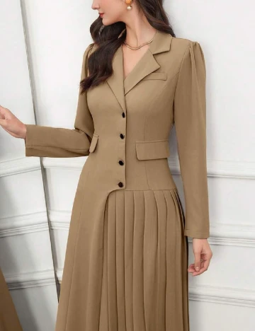 Rochie medie SHEIN, maro Maro