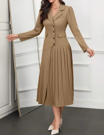 Rochie medie SHEIN, maro Maro