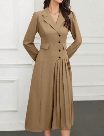 Rochie medie SHEIN, maro Maro