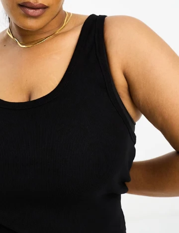 Rochie scurta ASOS Curve, negru Negru