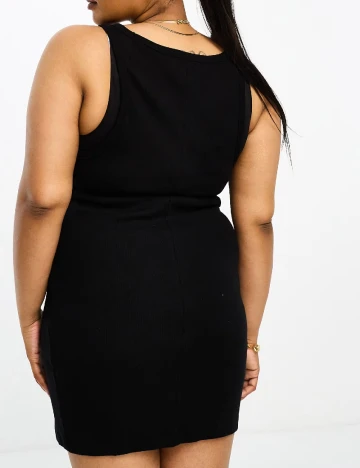 Rochie scurta ASOS Curve, negru Negru