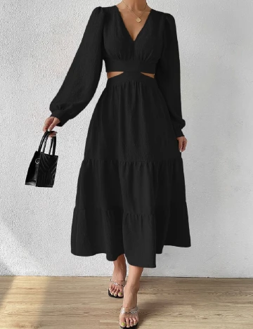 Rochie medie SHEIN, negru