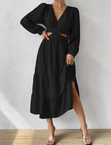 Rochie medie SHEIN, negru