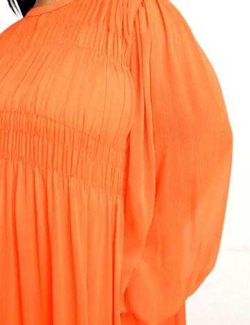 Rochie lunga ASOS, portocaliu