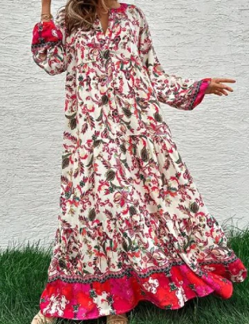 Rochie lunga SHEIN, mix culori