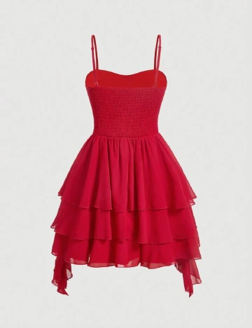 Rochie scurta SHEIN, rosu