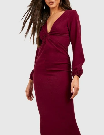 Rochie medie Boohoo, rosu