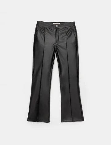 Pantaloni Pull&Bear, negru