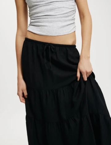 Fusta Cotton On, negru