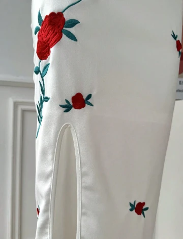 Rochie medie SHEIN, alb