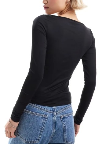 Bluza Monki, negru