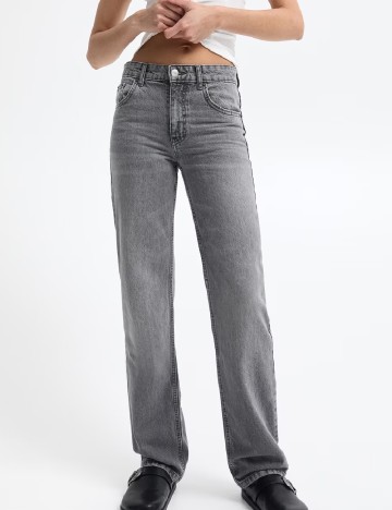Blugi Pull&Bear, gri