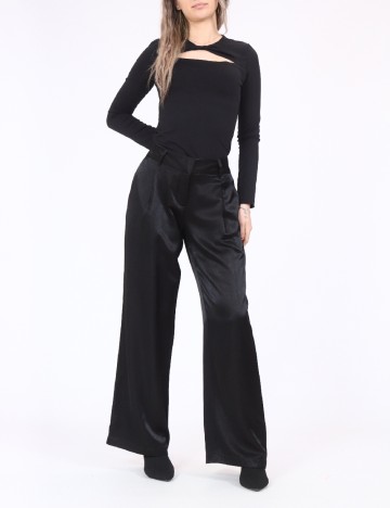
						Pantaloni Monki, negru