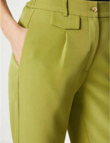 Pantaloni Principles, verde