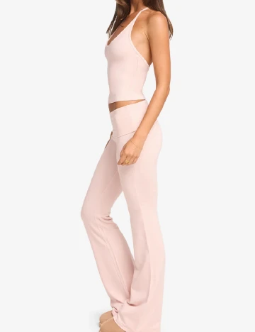 Pantaloni CSB, roz