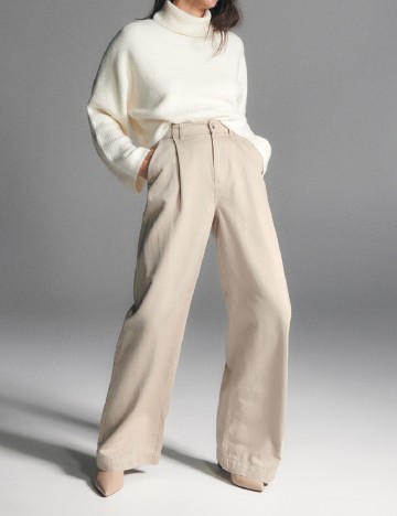 Pantaloni Reserved, bej