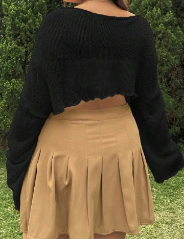 Top SHEIN CURVE, negru