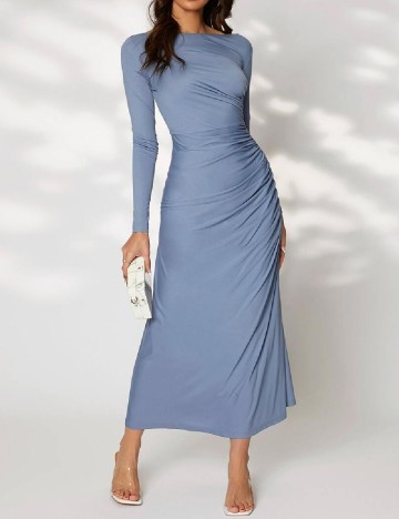 Rochie lunga SHEIN, albastru