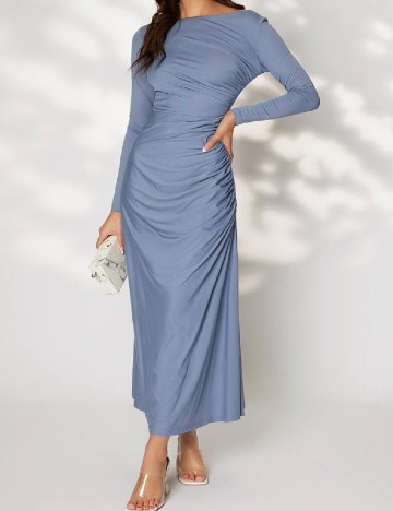 Rochie lunga SHEIN, albastru