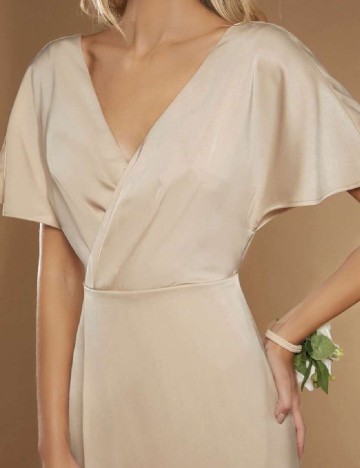 Rochie lunga SHEIN, crem