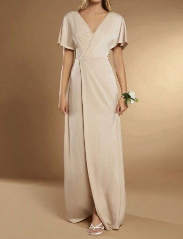 Rochie lunga SHEIN, crem