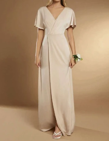 Rochie lunga SHEIN, crem