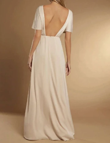 Rochie lunga SHEIN, crem