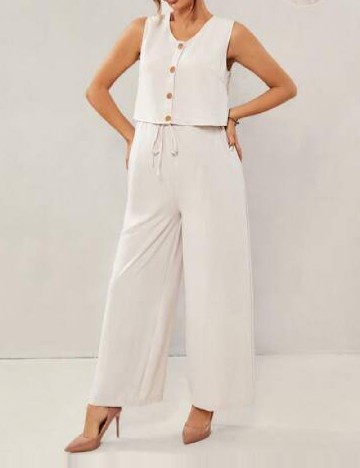 
						Compleu SHEIN Maternity, crem