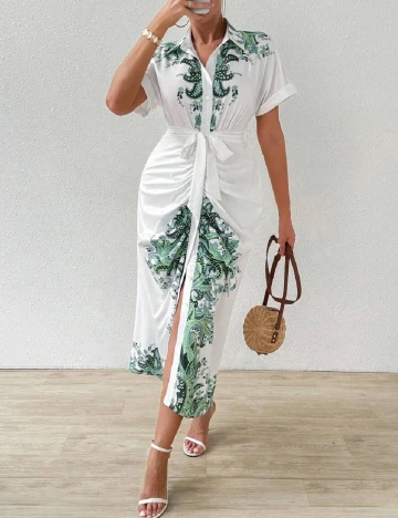 Rochie lunga SHEIN, alb