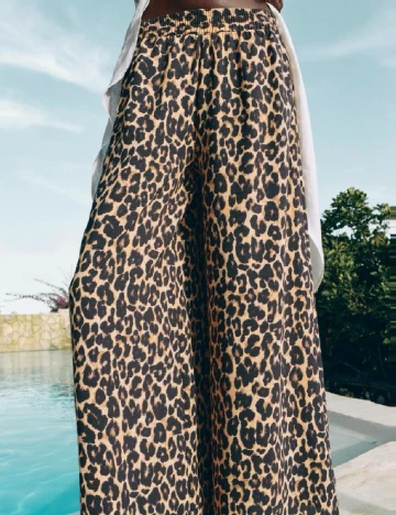 Pantaloni Zara, animal print