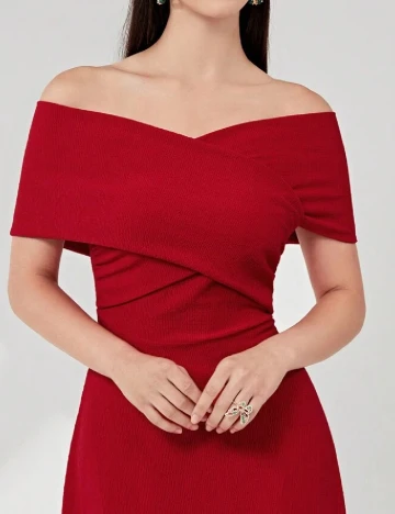 Rochie lunga SHEIN, rosu