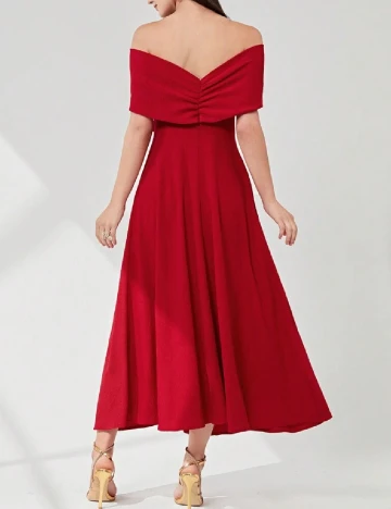 Rochie lunga SHEIN, rosu