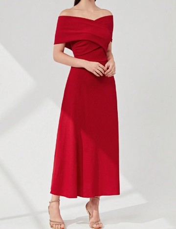 Rochie lunga SHEIN, rosu