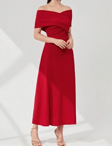 Rochie lunga SHEIN, rosu