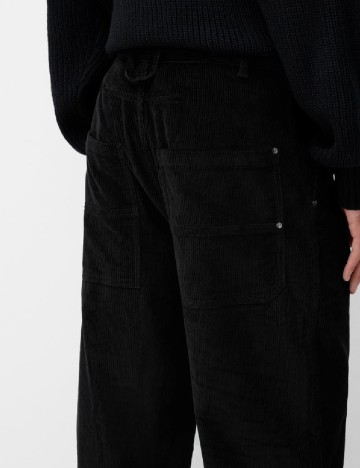 Pantaloni Bershka, negru