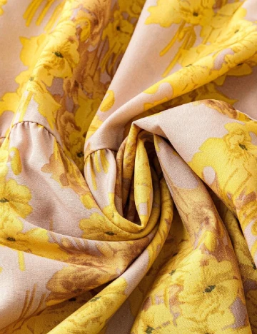 Rochie medie SHEIN, galben