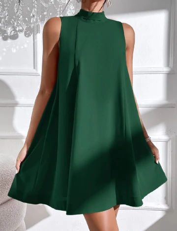Rochie scurta SHEIN, verde Verde