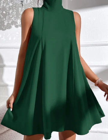 Rochie scurta SHEIN, verde Verde