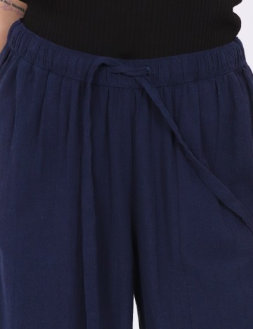 Pantaloni Vero Moda, bleumarin